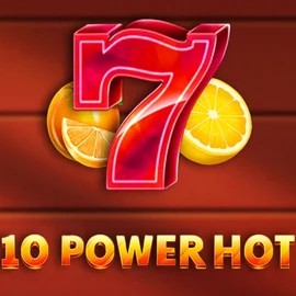 10 Power Hot slot logo by Amusnet Interactive at Bof Casino