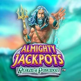 Almighty Jackpots – Realm of Poseidon by Novomatic, showcased at bof-casino.org – game logo