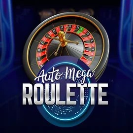 Auto Mega Roulette slot logo by Pragmatic Play at Bof Casino