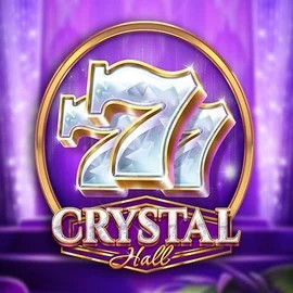 Crystal Hall slot logo by Play'n GO at Bof Casino