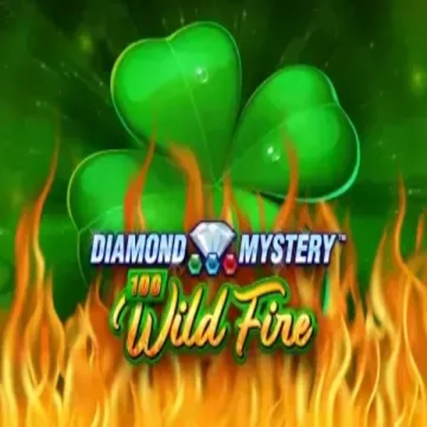 Official Slots logo: Diamond Mystery 100 Wild Fire by Greentube at Bof Casino