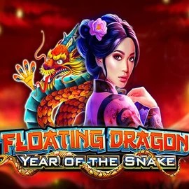 Floating Dragon Year of the Snake online game logo by Pragmatic Play on bof-casino.org