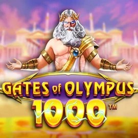Gates of Olympus 1000 logo by Pragmatic Play Bof Casino