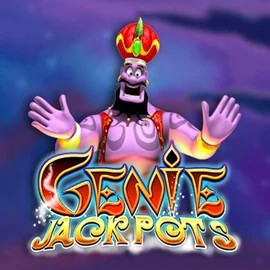 Genie Jackpots slot visual from Blueprint Gaming available on bof-casino.org