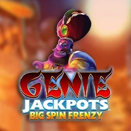 Jackpots logo of Genie Jackpots: Big Spin Frenzy from Blueprint Gaming at Bof Casino