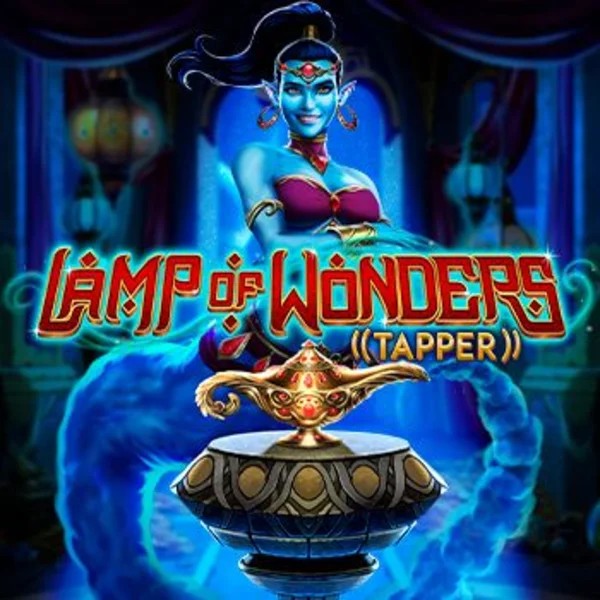 Lamp Of Wonders Tapper by Greentube, showcased at bof-casino.org – game logo