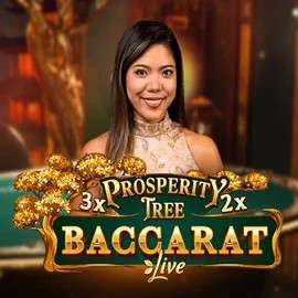 Prosperity Tree Baccarat online game logo by Evolution on bof-casino.org