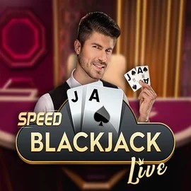 Speed Blackjack logo by Pragmatic Play at Bof Casino