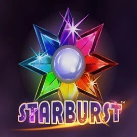 Starburst logo by NetEnt at Bof Casino