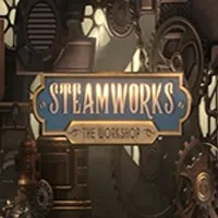 Steamworks The Workshop logo – Slots by Peter & Sons at Bof Casino
