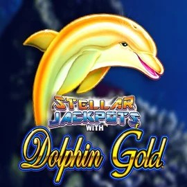 Dolphin Gold with Stellar Jackpots logo by Lightning Box Game Bof Casino