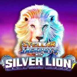 Stellar Jackpots with Silver Lion by Lightning Box Game, showcased at bof-casino.org – game logo