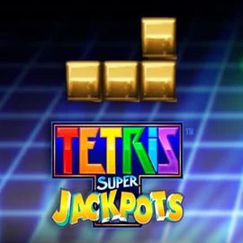 Tetris Super Jackpots game by WMS – logo hosted on Bof Casino