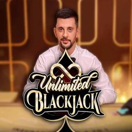 Unlimited Blackjack slot icon by Ezugi, available at Bof Casino